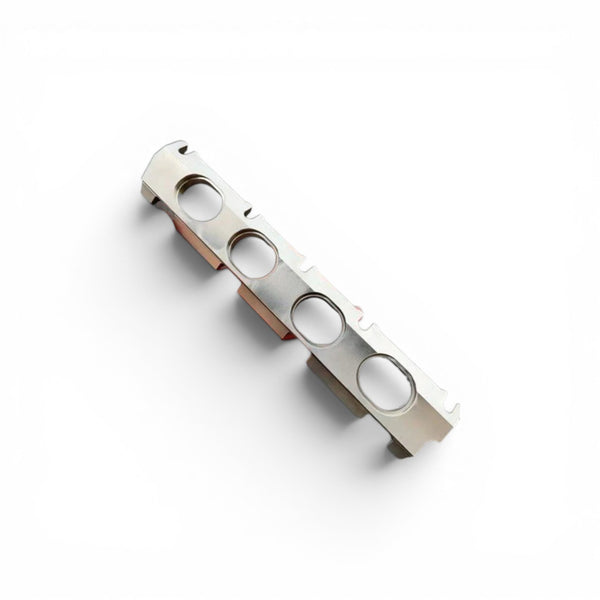 Manifold Flange for 4 Port Engine Head – High-Flow Performance Exhaust Intake Adapter