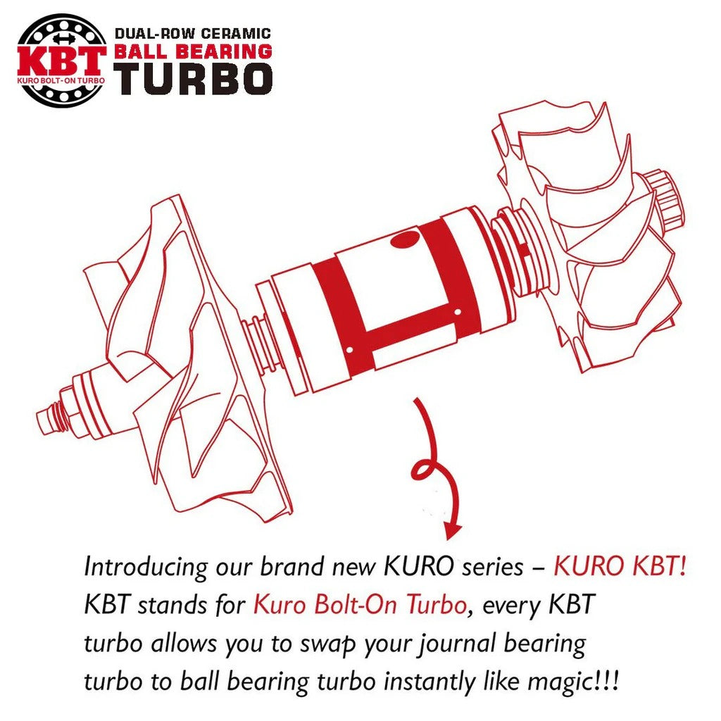 Arashi KBT Twin Turbo Ball Bearing Upgrade for BMW S55 (M3 F80 / M4 F82 F83 / M2 F87)