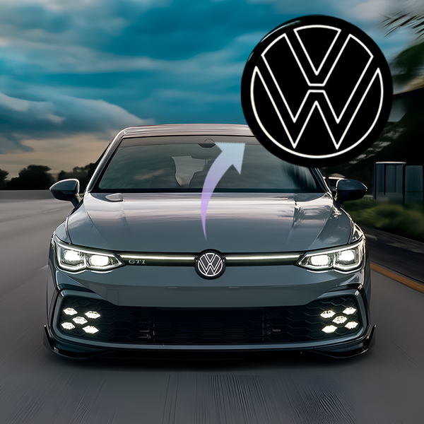 Dynamic LED Emblem for Volkswagen Golf MK7/7.5 MK8 (2015-2024) - EuroSpeed