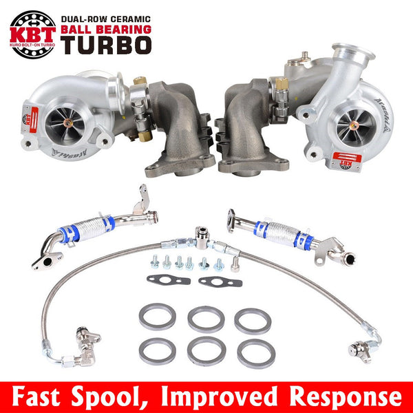 Arashi KBT twin turbo ball bearing upgrade for BMW N54
