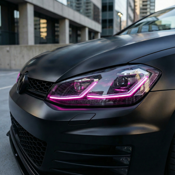 Headlight DRL Module RGBW Upgrade for VW Golf MK7.5