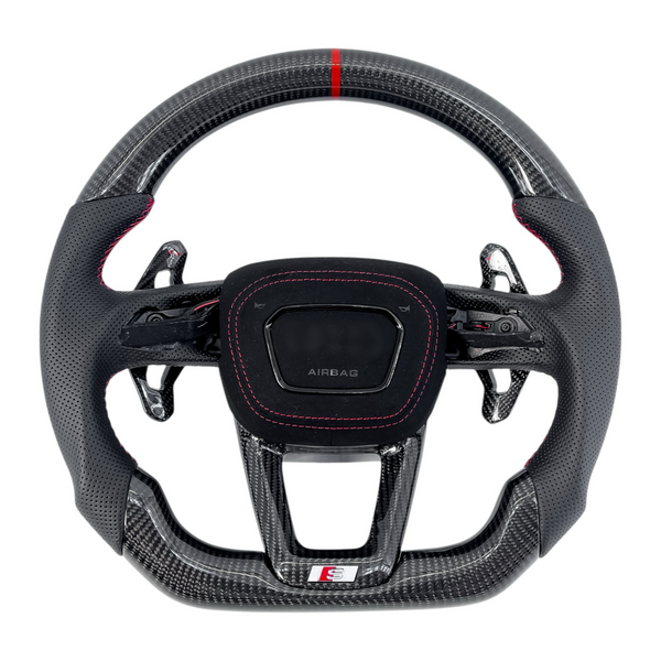 Carbon Fiber Steering Wheel for 2018–2024 Audi Q5/SQ5