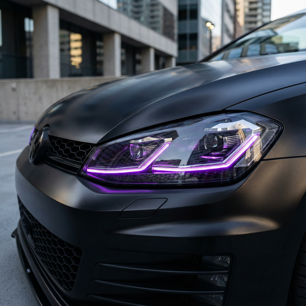 Headlight DRL Module RGBW Upgrade for VW Golf MK7.5