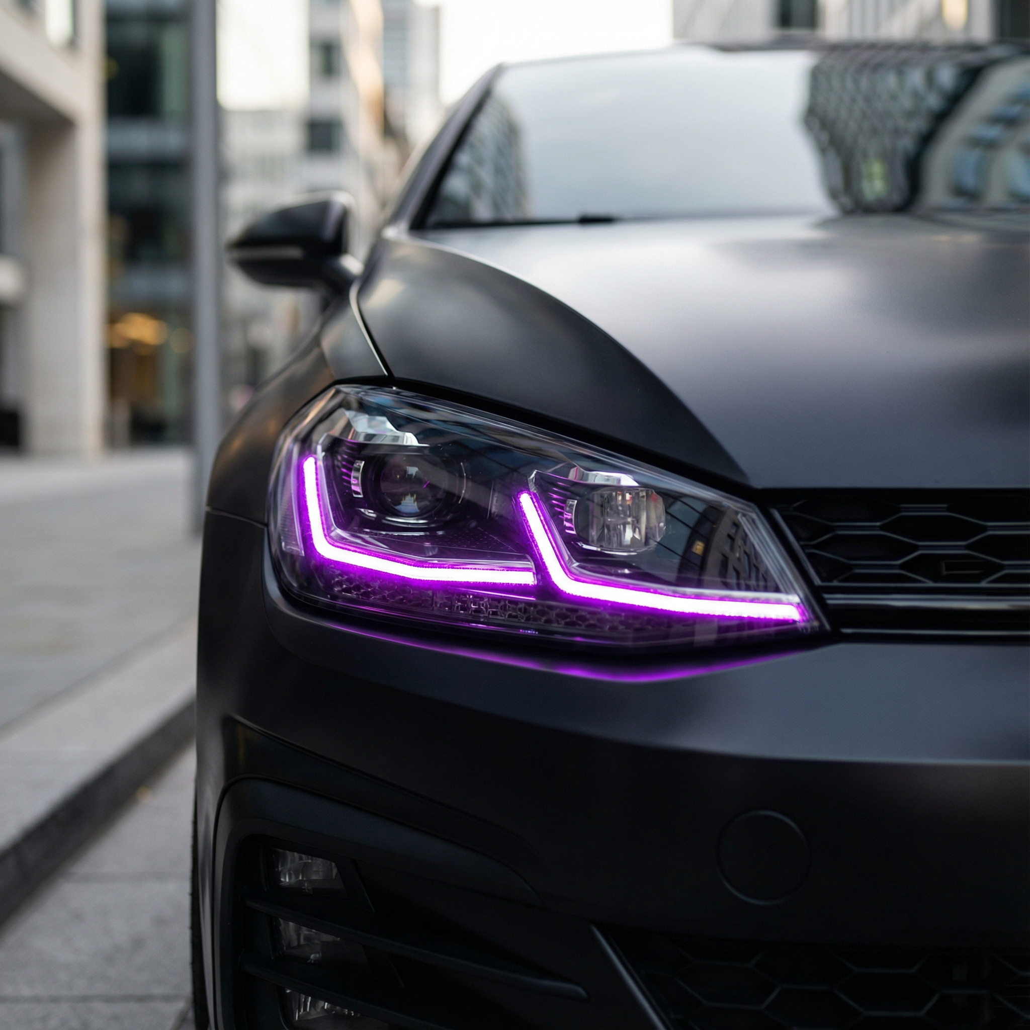 Headlight DRL Module RGBW Upgrade for VW Golf MK7.5