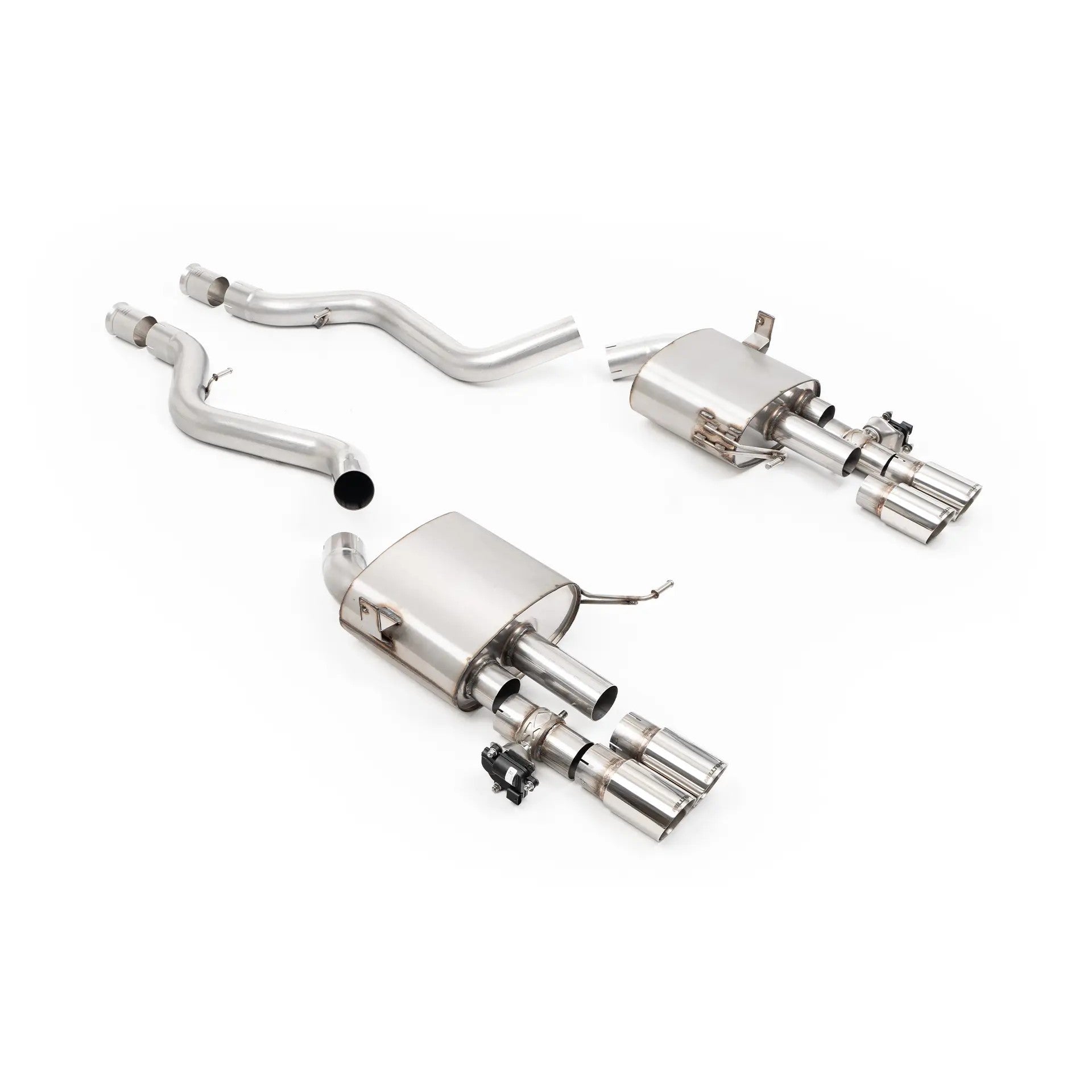 Milltek Sport V2 Valved Cat-Back Exhaust - Polished Tips for BMW M3 E90 / E92 / E93 (2007–2013)