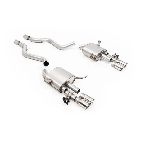 Milltek Sport V2 Valved Cat-Back Exhaust - Polished Tips for BMW M3 E90 / E92 / E93 (2007–2013)