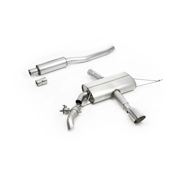 Milltek Sport Resonated GPF-Back Exhaust - Polished Tips for Mini Cooper JCW F66 (2024–2026)