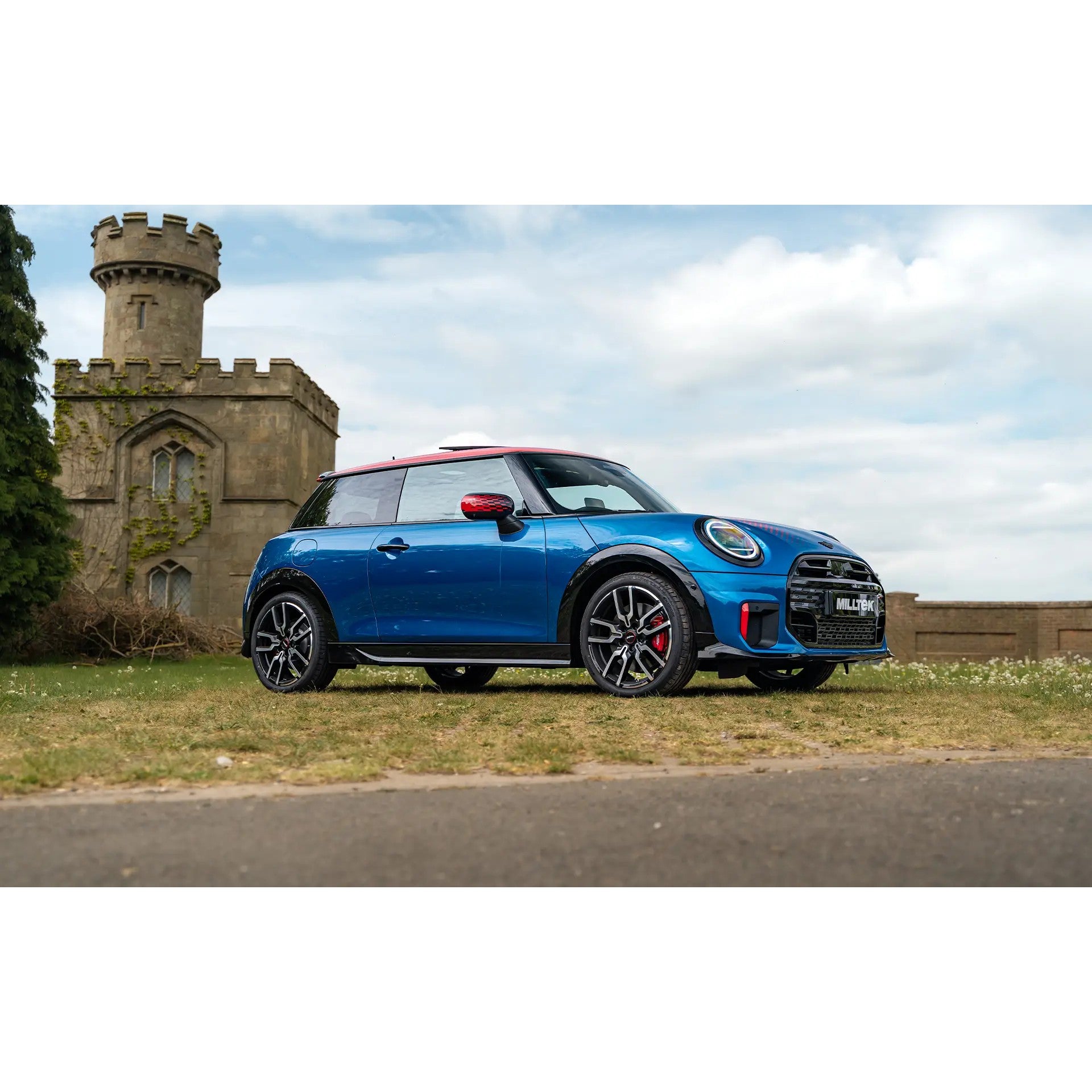 Milltek Sport Resonated GPF-Back Exhaust - Burnt Titanium Tips for Mini Cooper JCW F66 (2024–2026)
