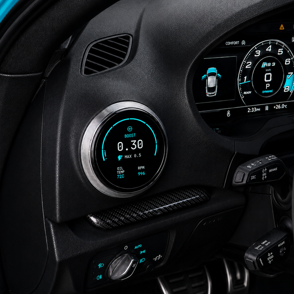 Zeroline Vent Gauge in Turquoise